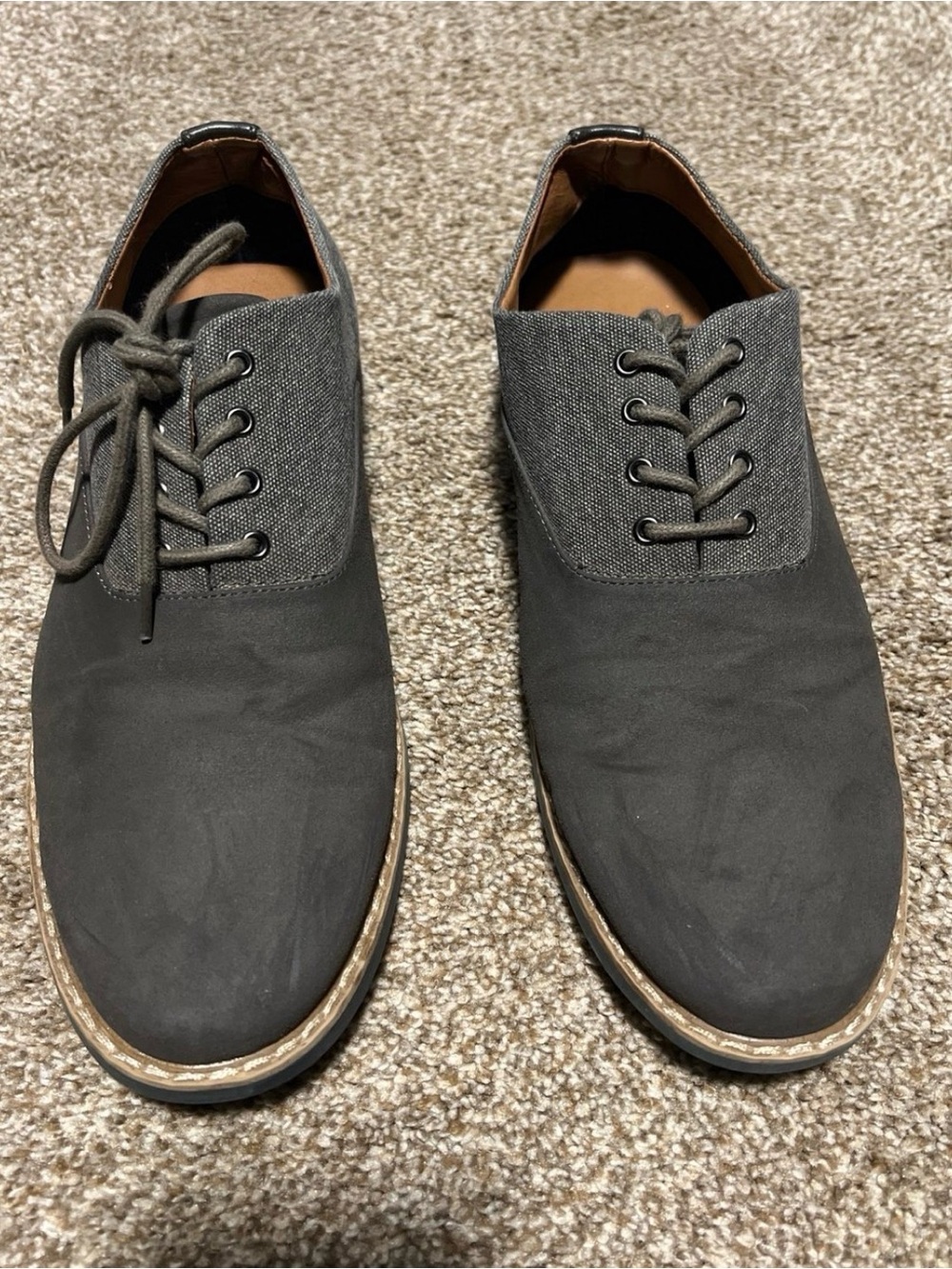 Aldo Men's Black Lace-Up Oxfords